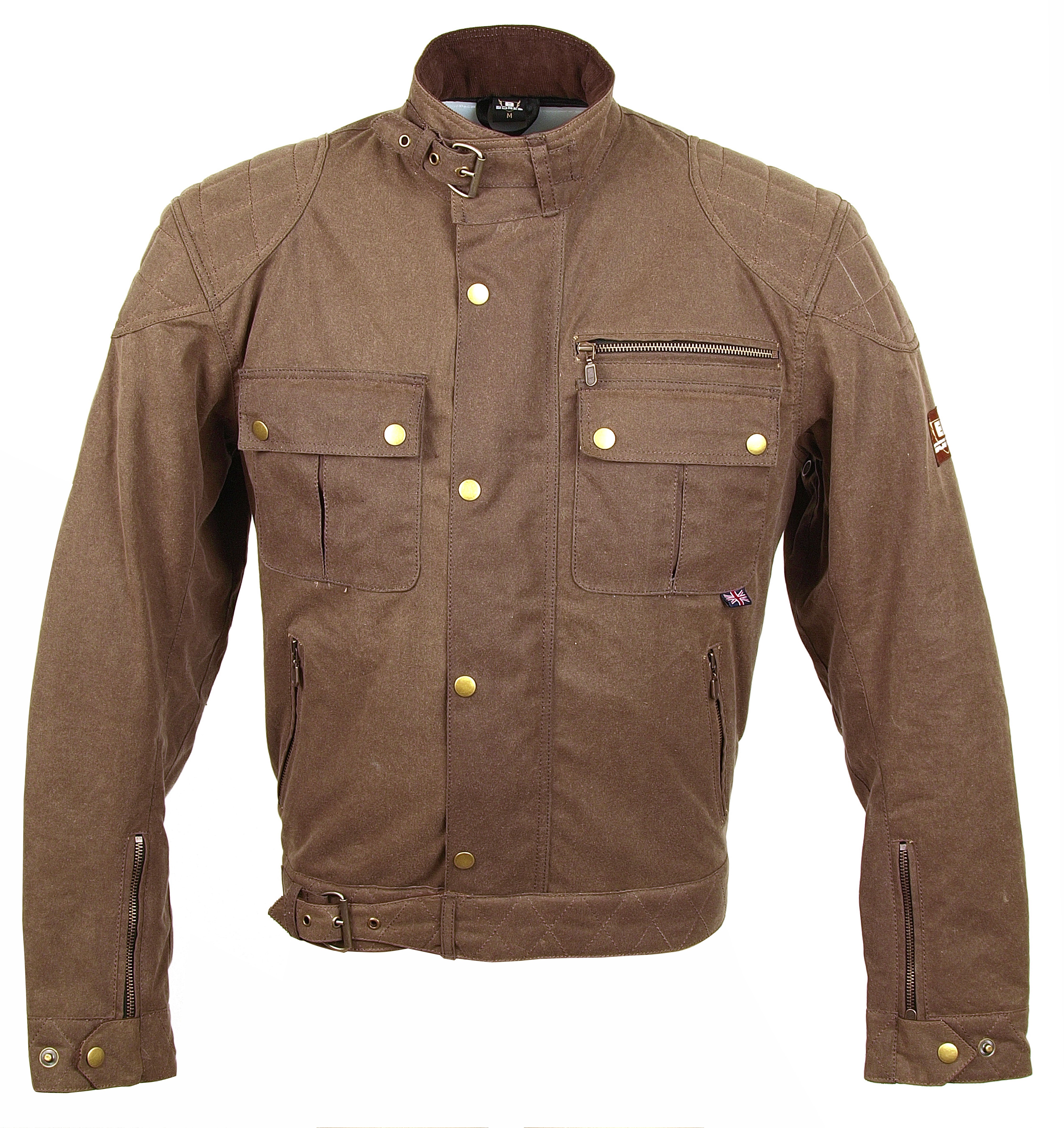 Bores Trophy Pro 1 Classic Wachsjacke mokka Herren Textiljacke