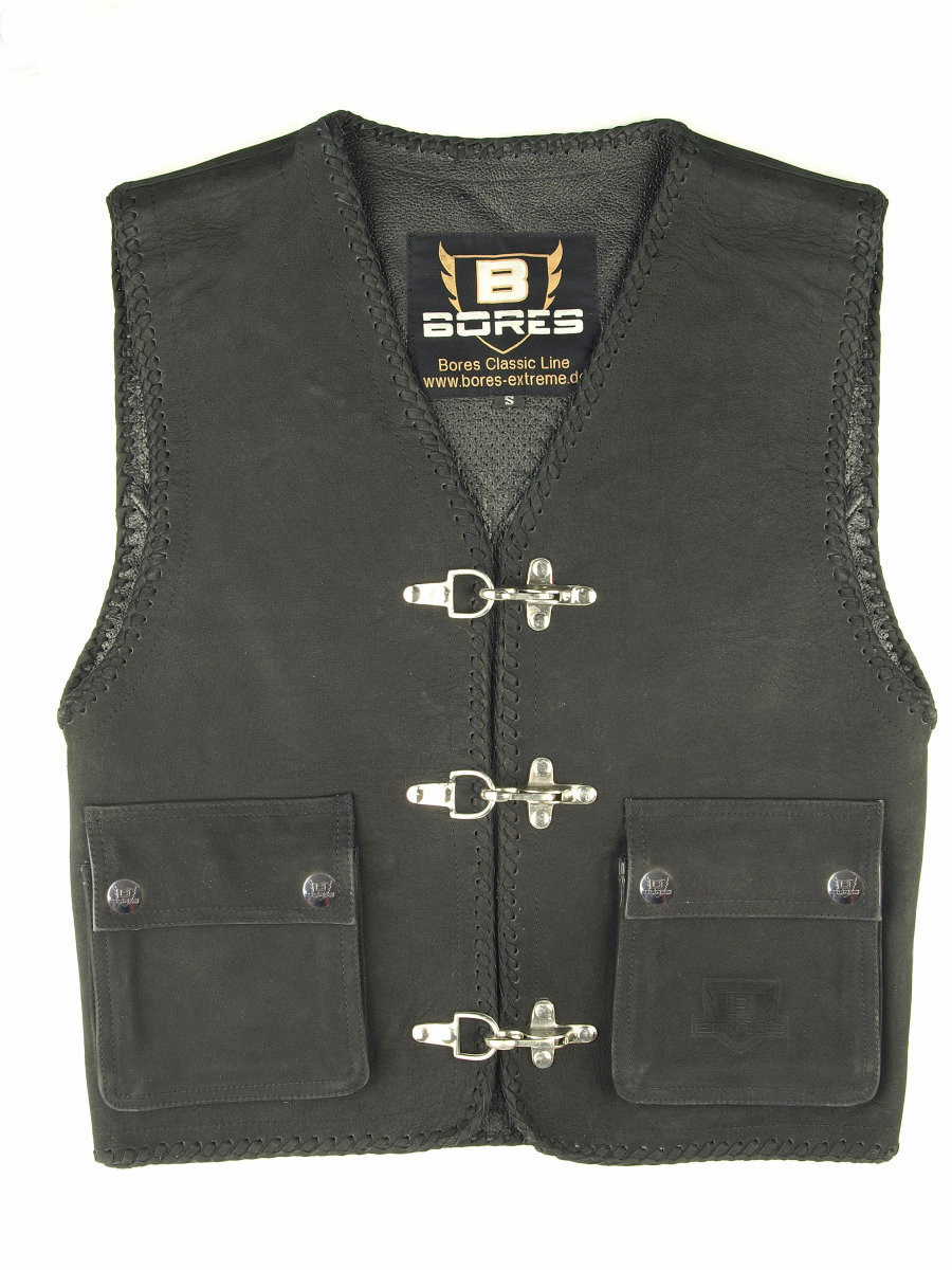 Bores Sunride 4 Nubuk Lederweste - aufgesetzte Taschen