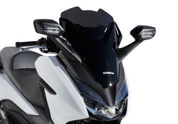 V*ERMAX Scooterscheibe Sport schwarz getönt ABE passt für HONDA Forza 125(19-20)
