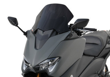 V*ERMAX Scooterscheibe Sport schwarz getönt ABE passt für YAMAHA T-Max 560(20-21