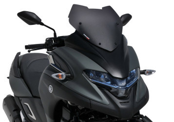 ERMAX Scooterscheibe Sport schwarz getönt ABE passt für YAMAHA Tricity 300(20-24