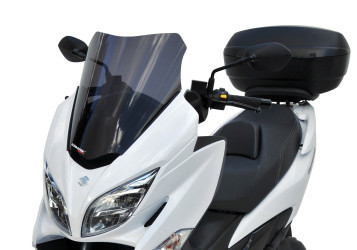 ERMAX Scooterscheibe Sport schwarz getönt ABE passt für SUZUKI AN 400 Burgman(17