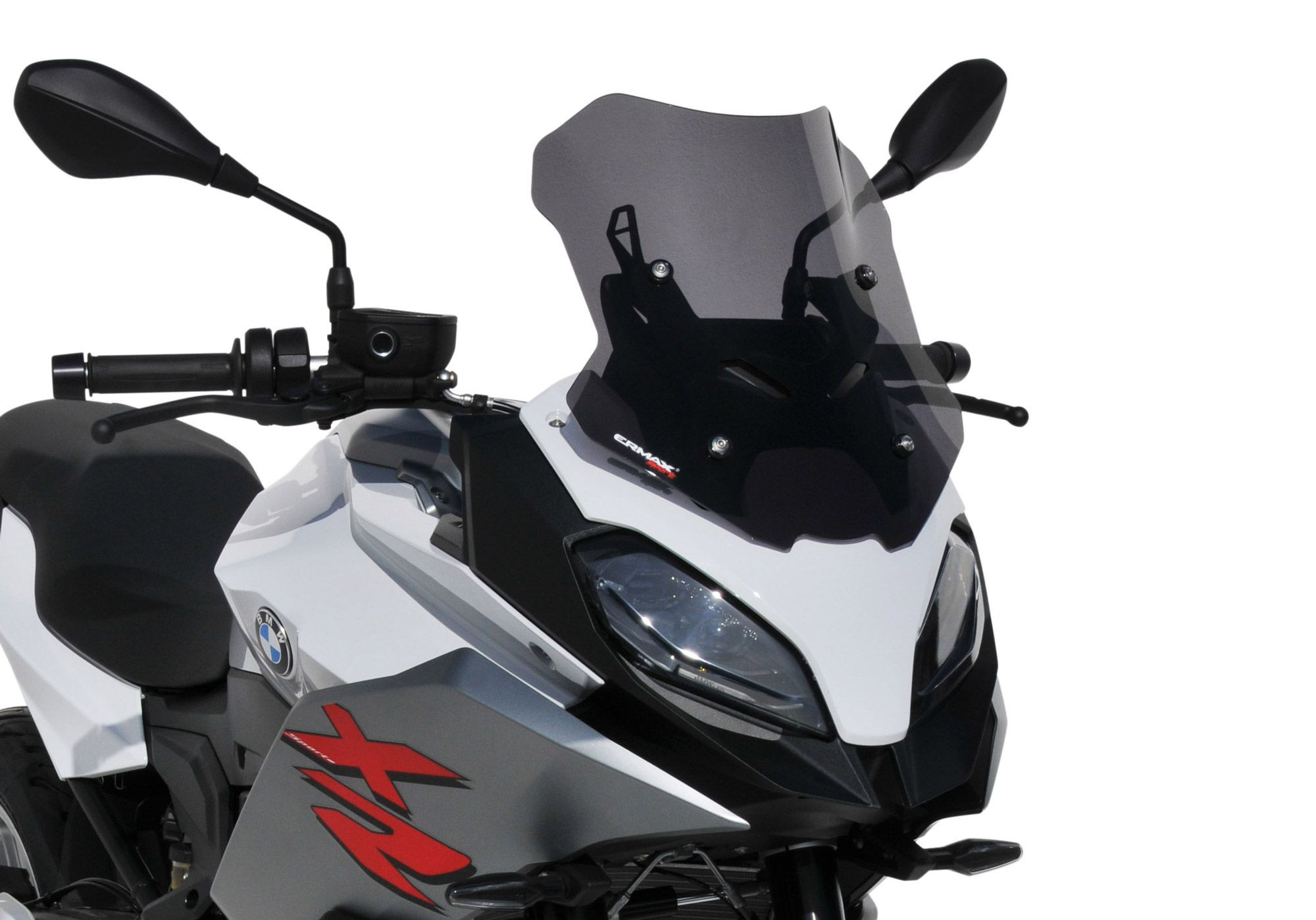 V*ERMAX Windschutzscheibe Sport schwarz getönt ABE passt für BMW F 900 XR(20-24)