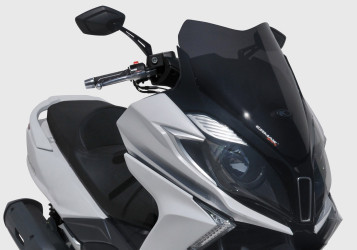 ERMAX Scooterscheibe Sport schwarz getönt ABE passt für KYMCO New Downtown 125(1