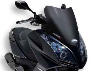 ERMAX Scooterscheibe Sport schwarz getönt ABE passt für KYMCO X-Town 125(21-24)/