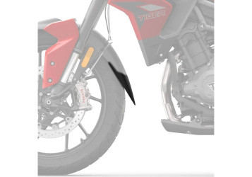 V*BODYSTYLE Kotflügelverlängerung vorne schwarz-matt passt für TRIUMPH Tiger 900