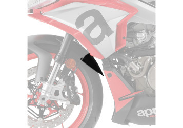 BODYSTYLE Kotflügelverlängerung vorne schwarz-matt passt für APRILIA RS 660(20-2