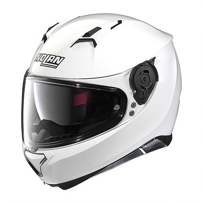 NOLAN Integralhelm N87 N-Com CLASSIC, metal white 5 Gr:2XL