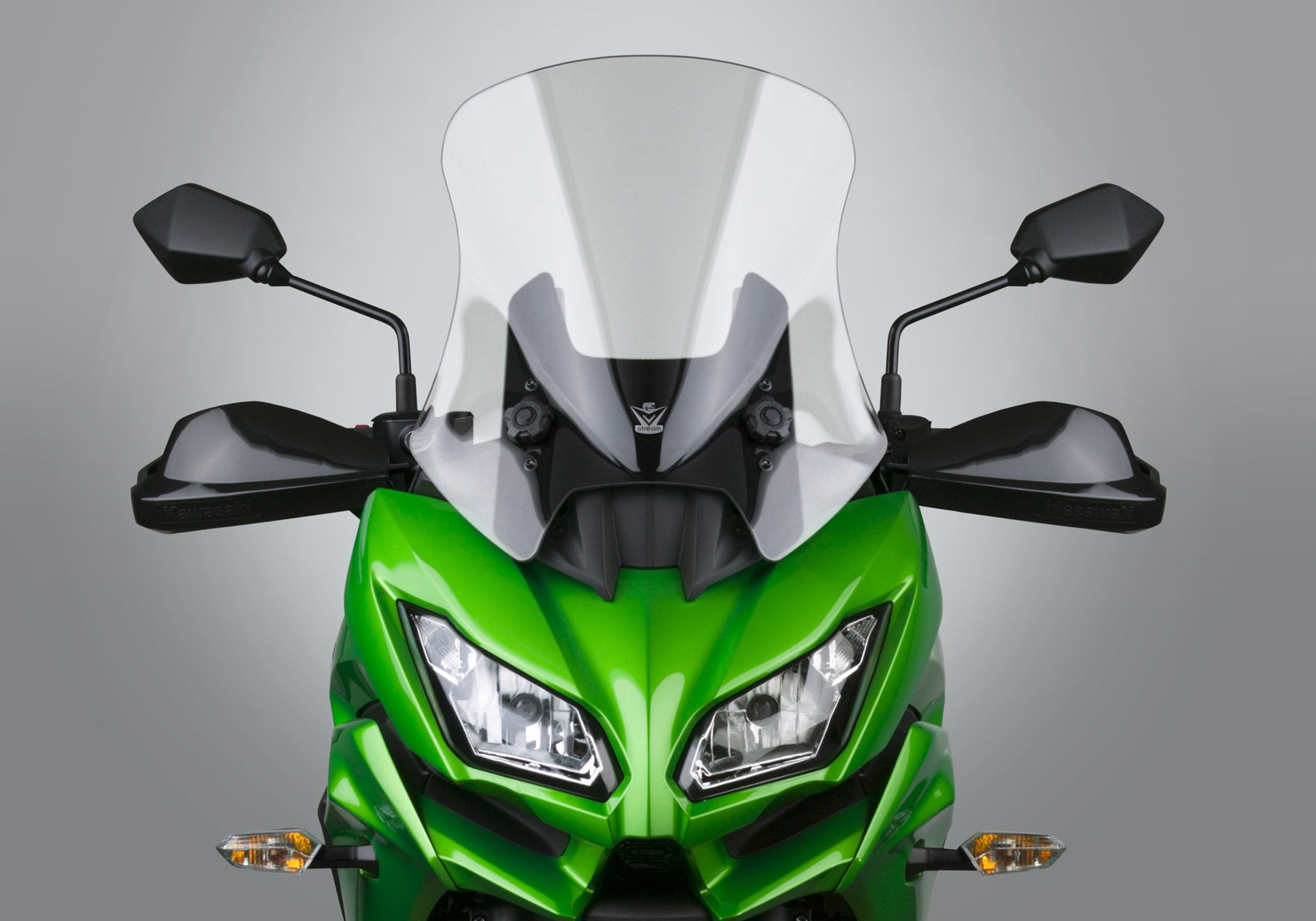 NATIONAL CYCLE Motorradscheibe VStream grau getönt ABE passt für KAWASAKI Versys