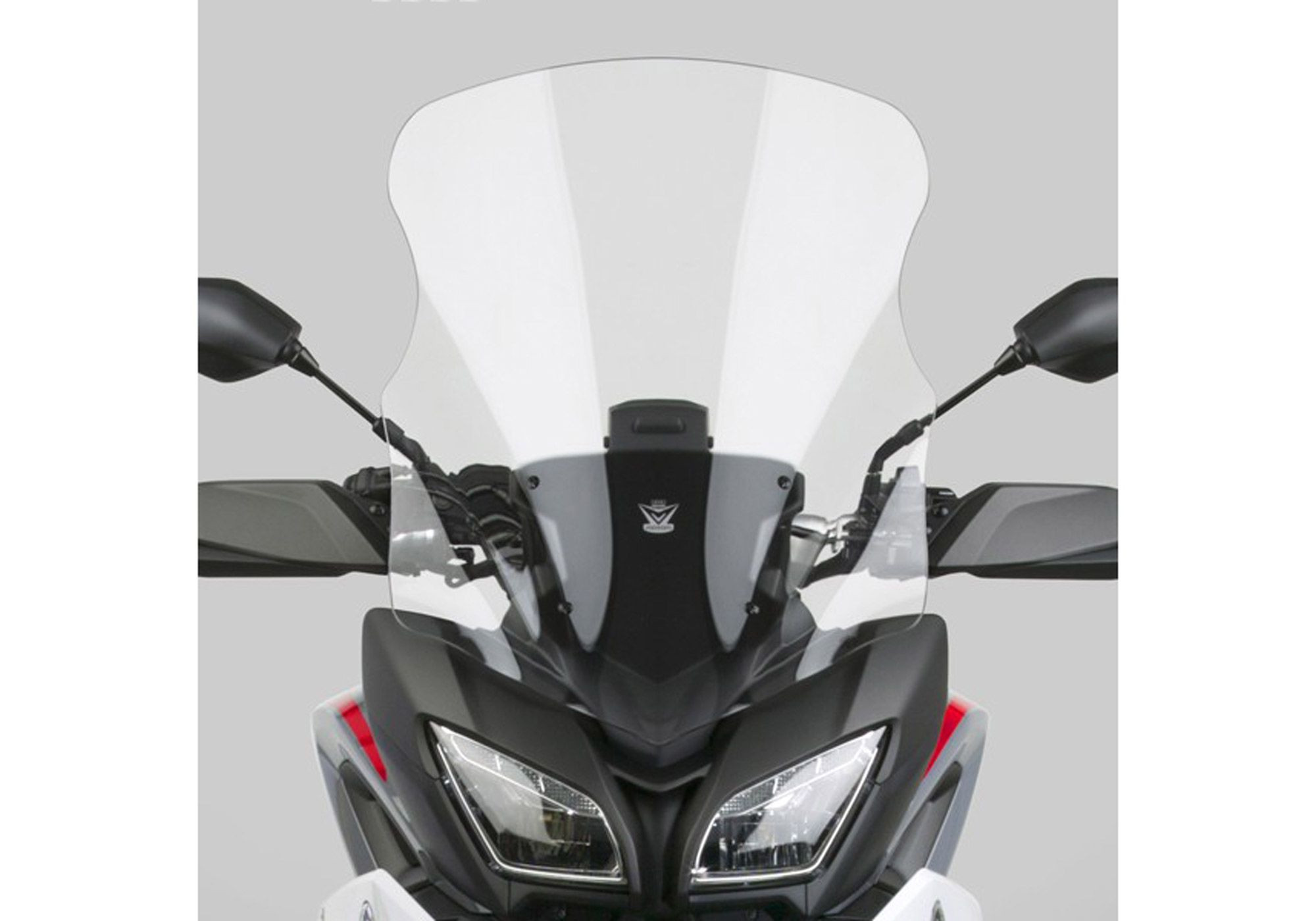 ERMAX Windschutzscheibe grau getönt (durchsichtig) ABE passt für Yamaha Tracer 9/GT