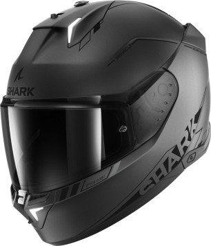 SHARK Integralhelm SKWAL i3 BLANK SP Mat ECE 22.06 Gr. XS-2XL Anthracite Black Silver