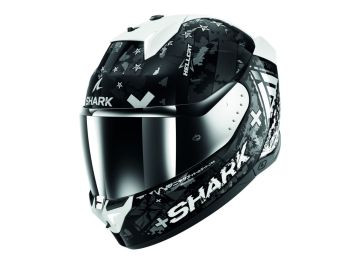 SHARK Integralhelm SKWAL i3 HELLCAT ECE 22.06 Gr. XS-2XL Black Chrom Silver