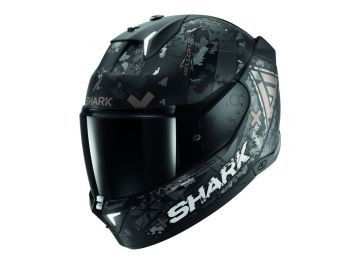 SHARK Integralhelm SKWAL i3 HELLCAT Mat ECE 22.06 Gr. XS-2XL Black Chrom Anthracite