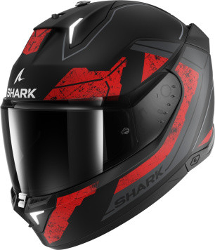 SHARK Integralhelm SKWAL i3 RHAD Mat   ECE 22.06 Gr. XS-2XL Black Chrom Red