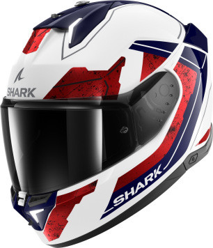 SHARK Integralhelm SKWAL i3 RHAD   ECE 22.06 Gr. XS-2XL WHITE CHROM RED