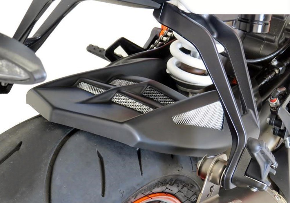 BODYSTYLE Raceline Hinterradabdeckung Carbon Look ABE passt für KTM 1290 Super Duke R, 1290 Super Duke R, 1290 Super Duke GT
