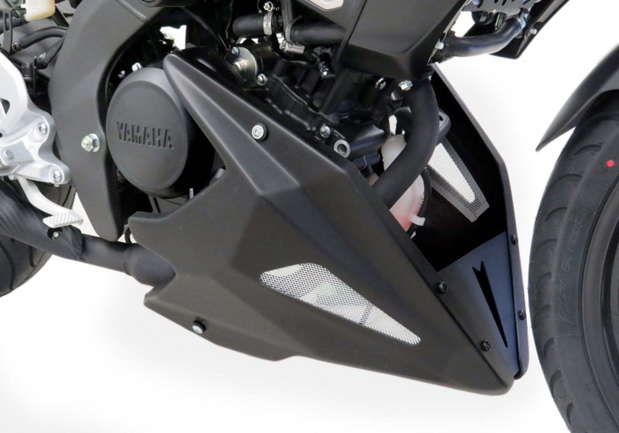 BODYSTYLE Raceline Bugspoiler schwarz-matt ABE passt für Yamaha MT-125