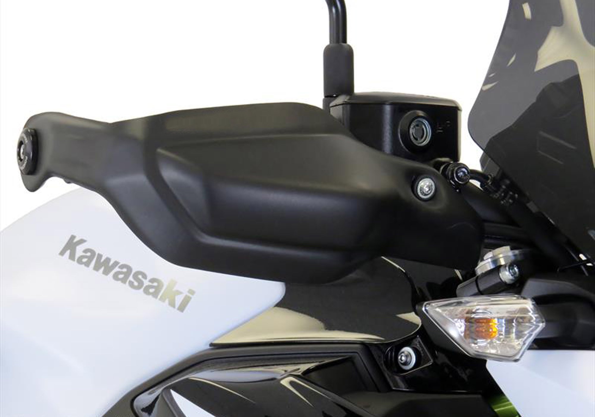 BODYSTYLE Handprotektoren schwarz-matt passt für Kawasaki Z650