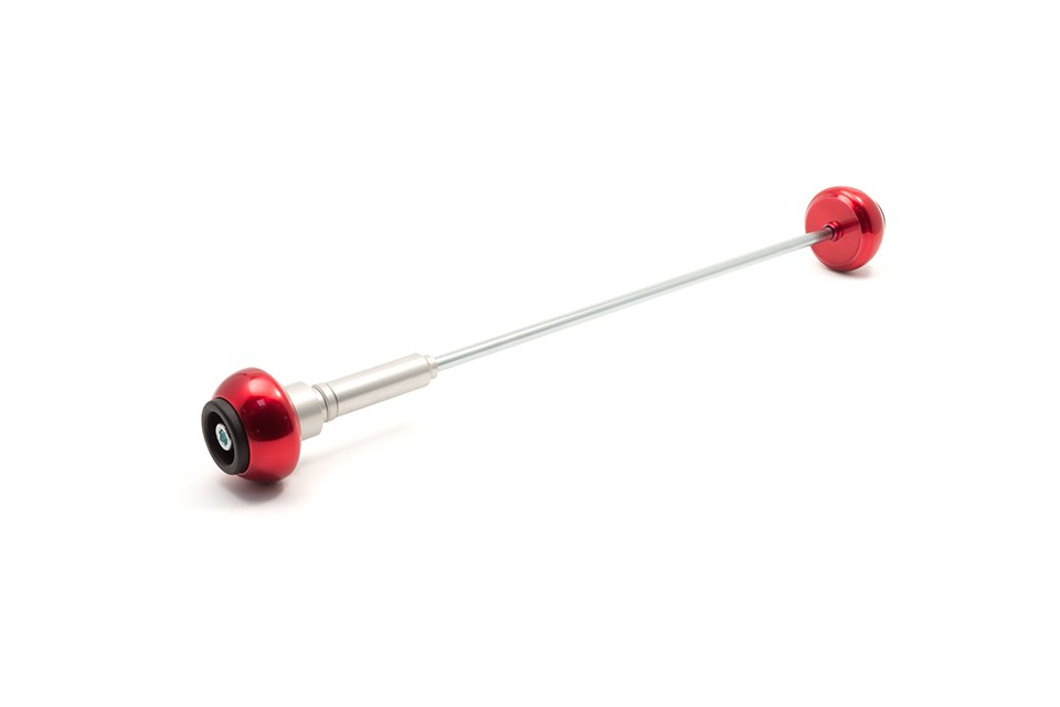 LSL Crash Ball Achse HUSQVARNA SM 510 R i.e., signal rot, vorn (Set)