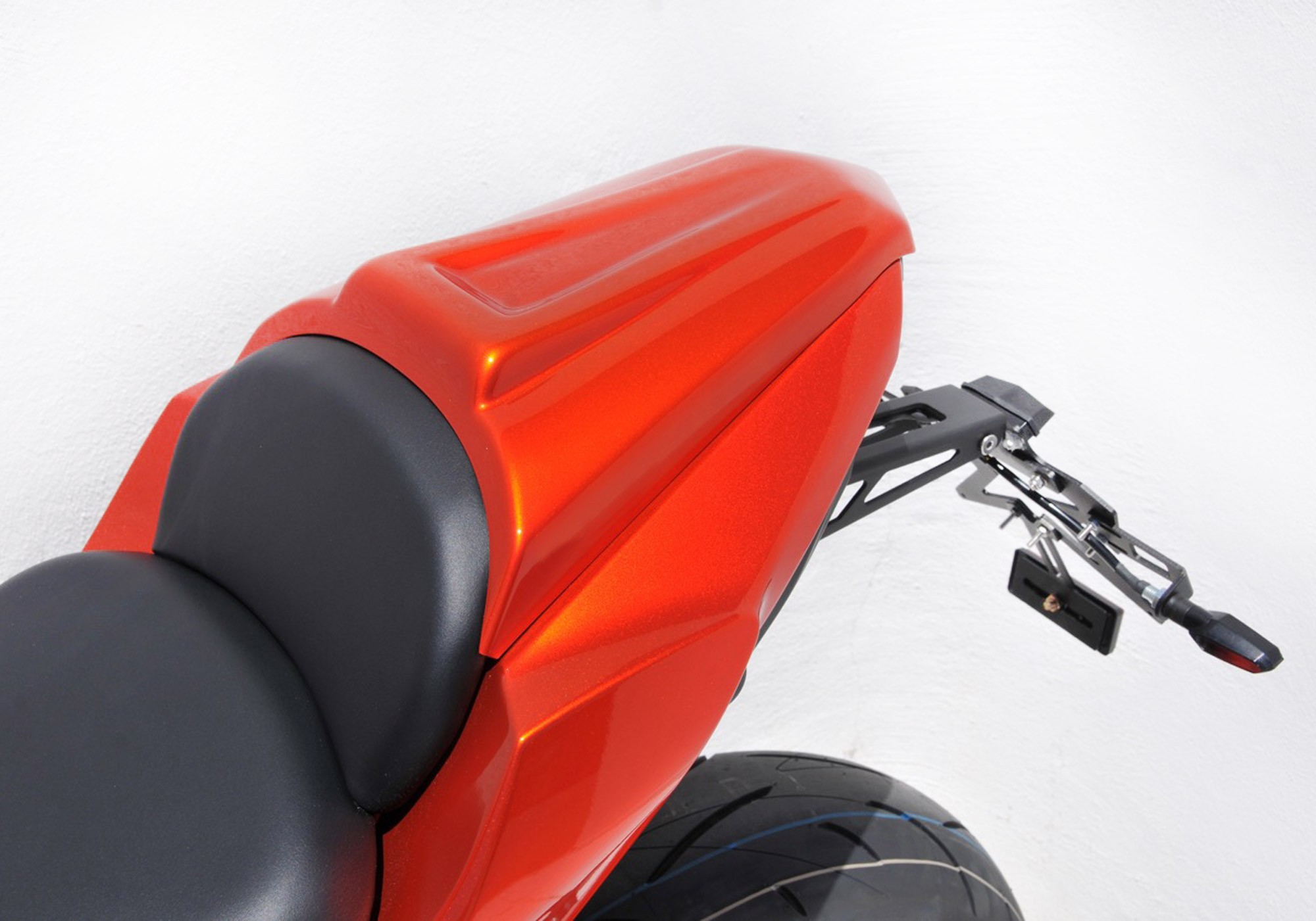 BODYSTYLE Sportsline Sitzkeil orange Candy Burnt Orange, 17L ABE passt für KAWAS