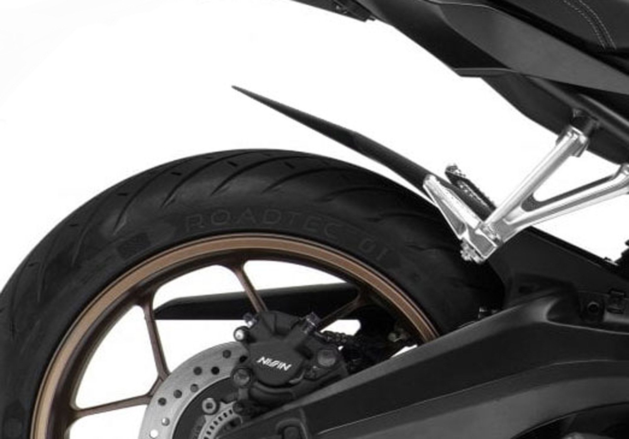 BODYSTYLE Hinterradabdeckungsverlängerung schwarz-matt passt für Honda CB650R, CBR650R