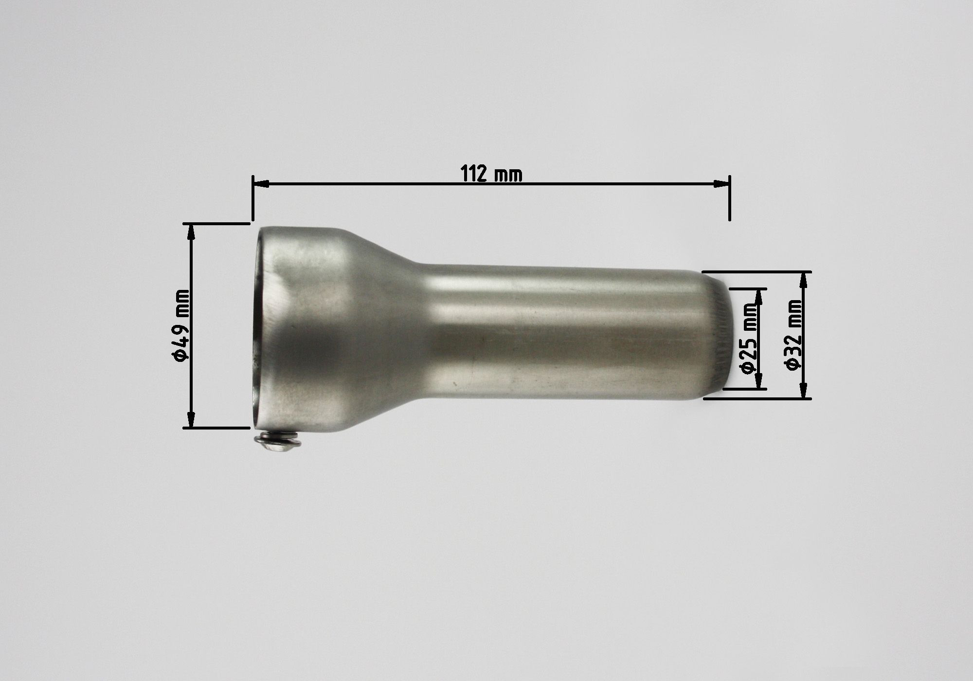 dB-Absorber Standard Ø32 mm Schraube außen/unten Street GP