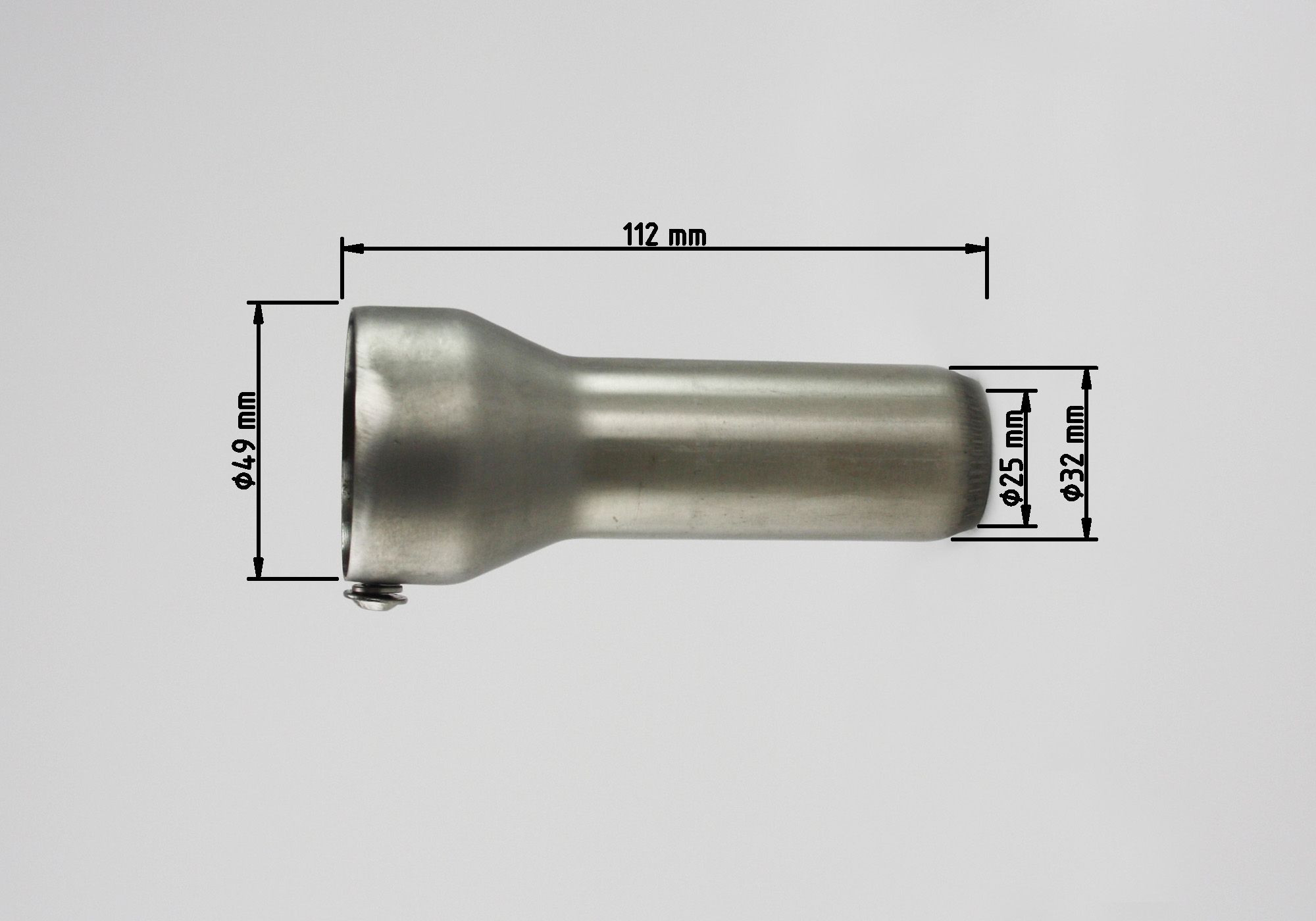 dB-Absorber Standard Ø32 mm Schraube außen/unten Street GP 