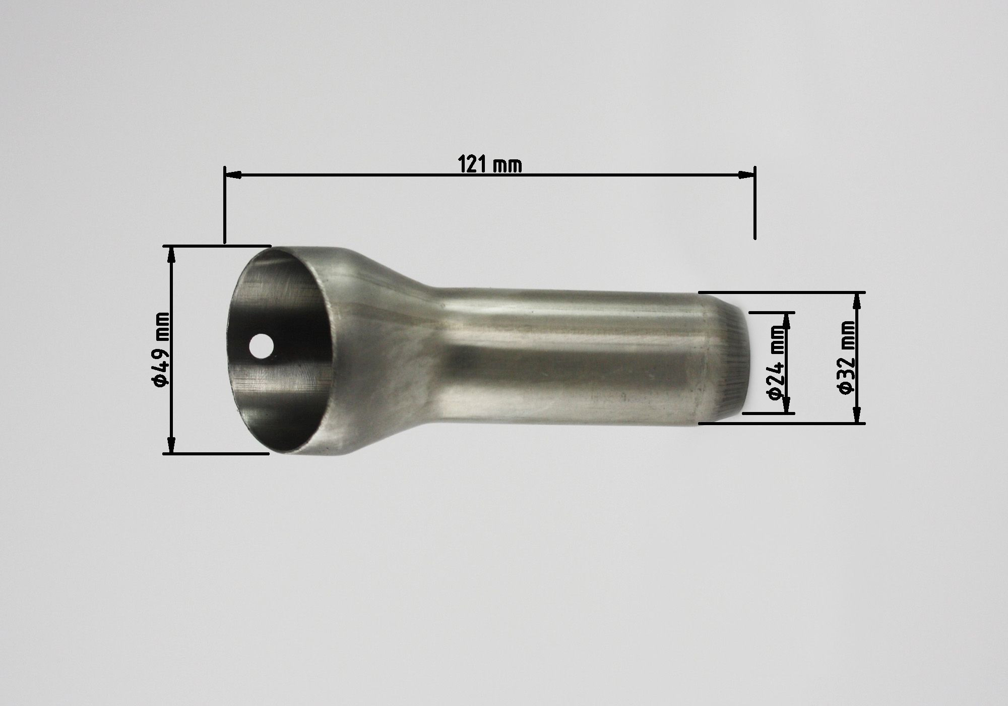 dB-Absorber Standard Ø32 mm Schraube innen/oben Street GP