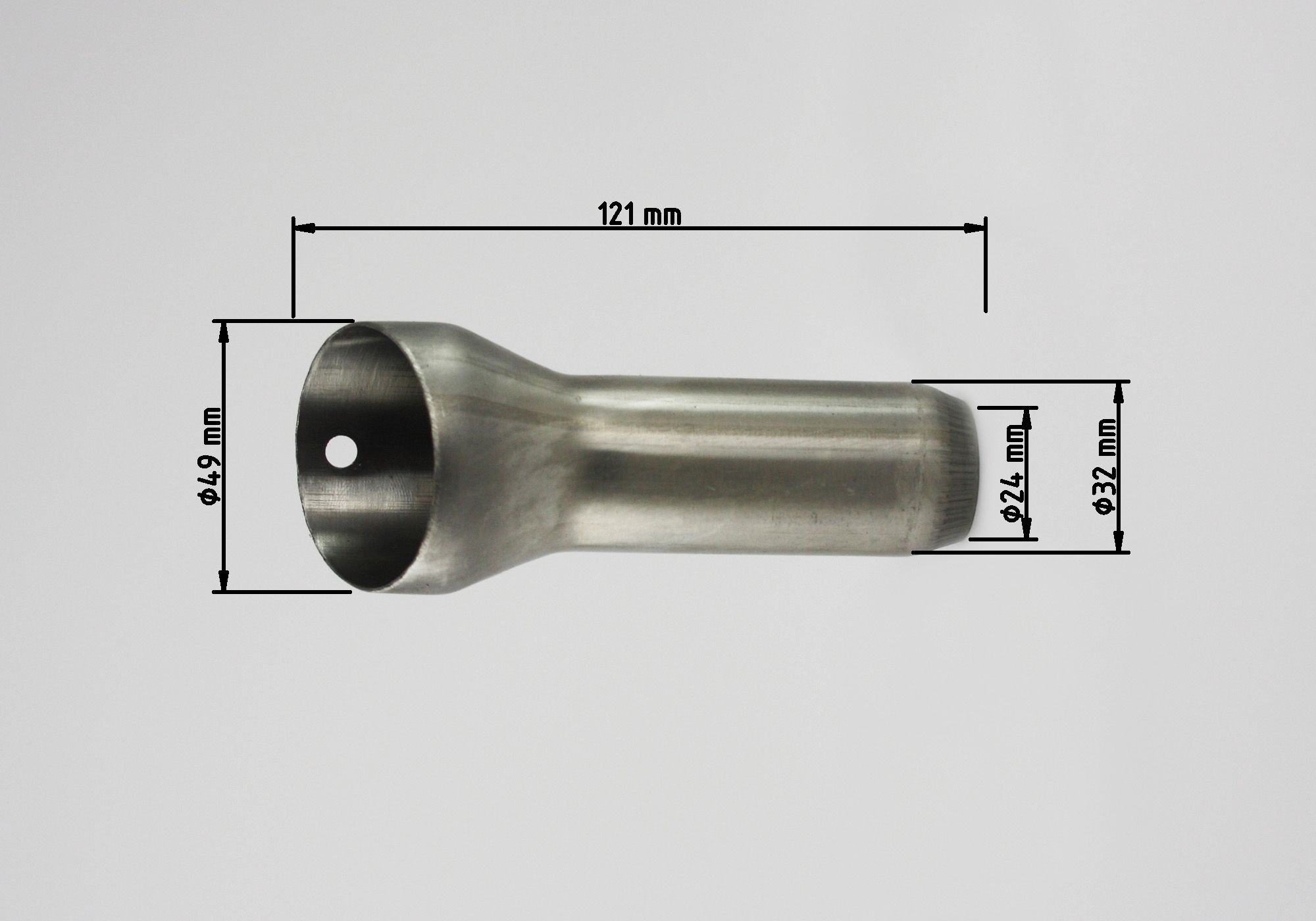 dB-Absorber Standard Ø32 mm Schraube innen/oben Street GP 