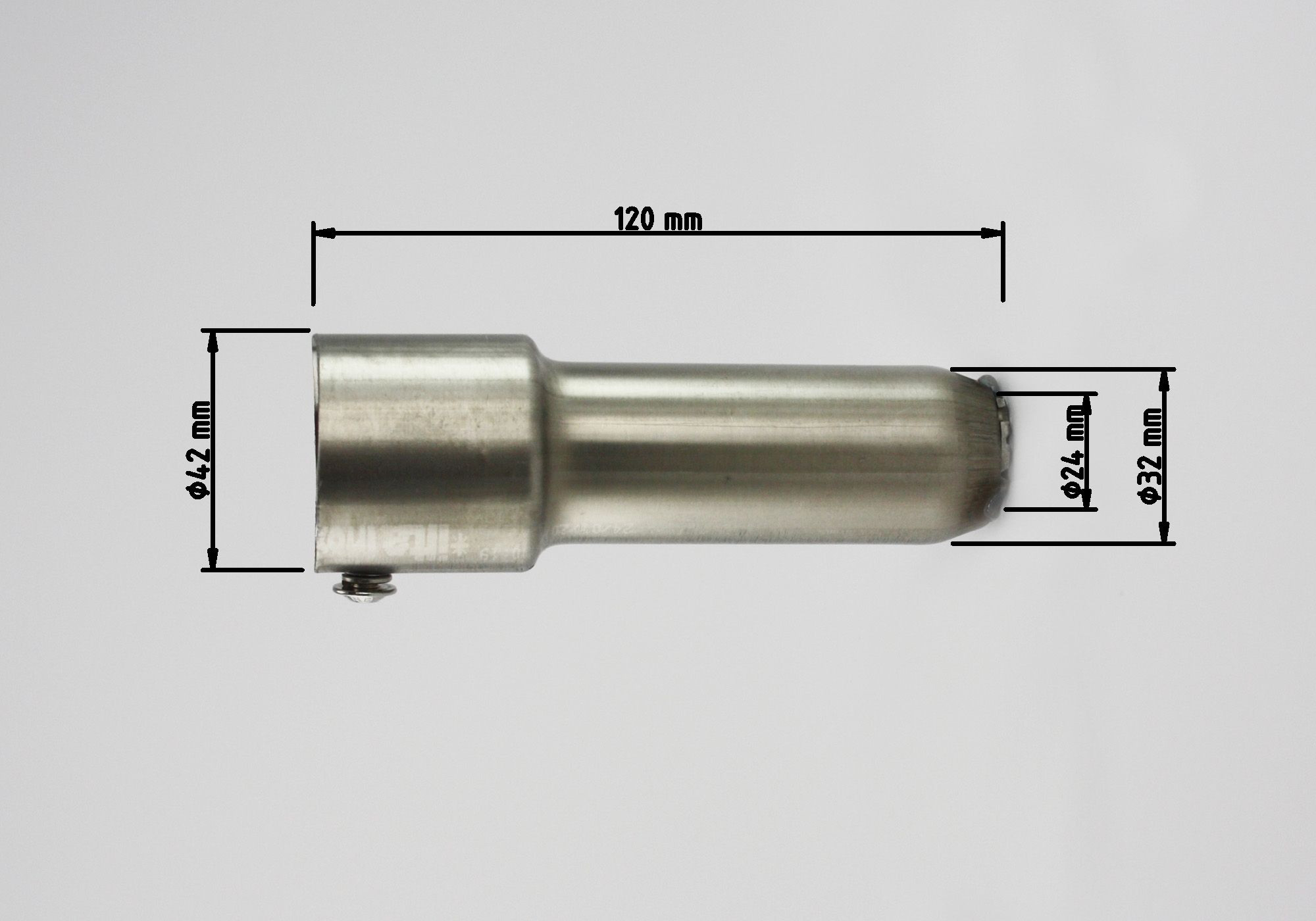 dB-Absorber Standard Ø32 mm Schraube außen/unten Retro-Classic Euro 4