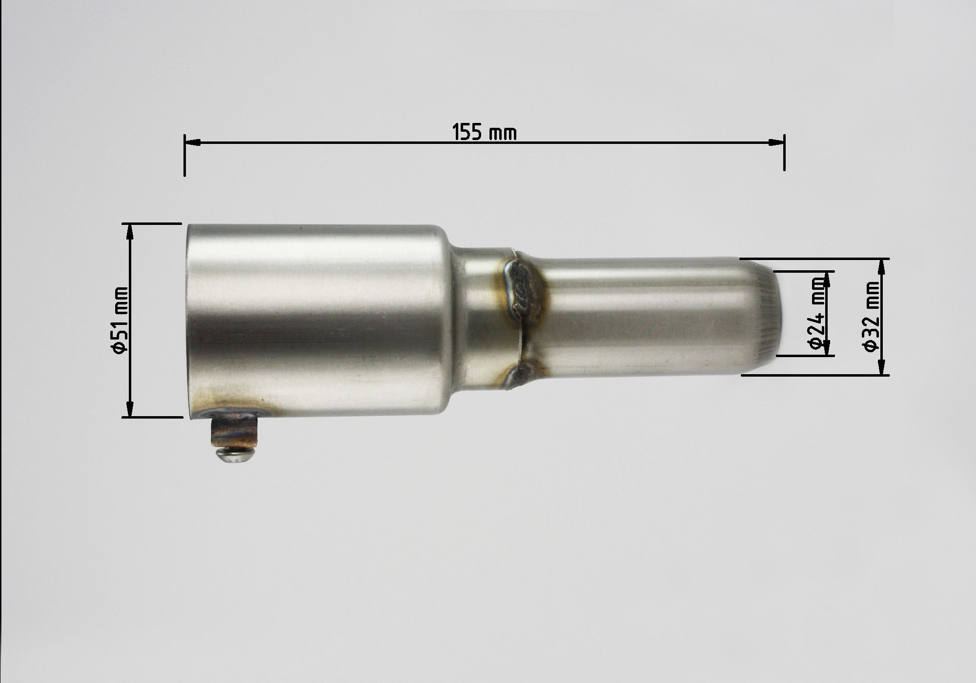 dB-Absorber Standard Ø32 mm Schraube außen/unten SRC 4