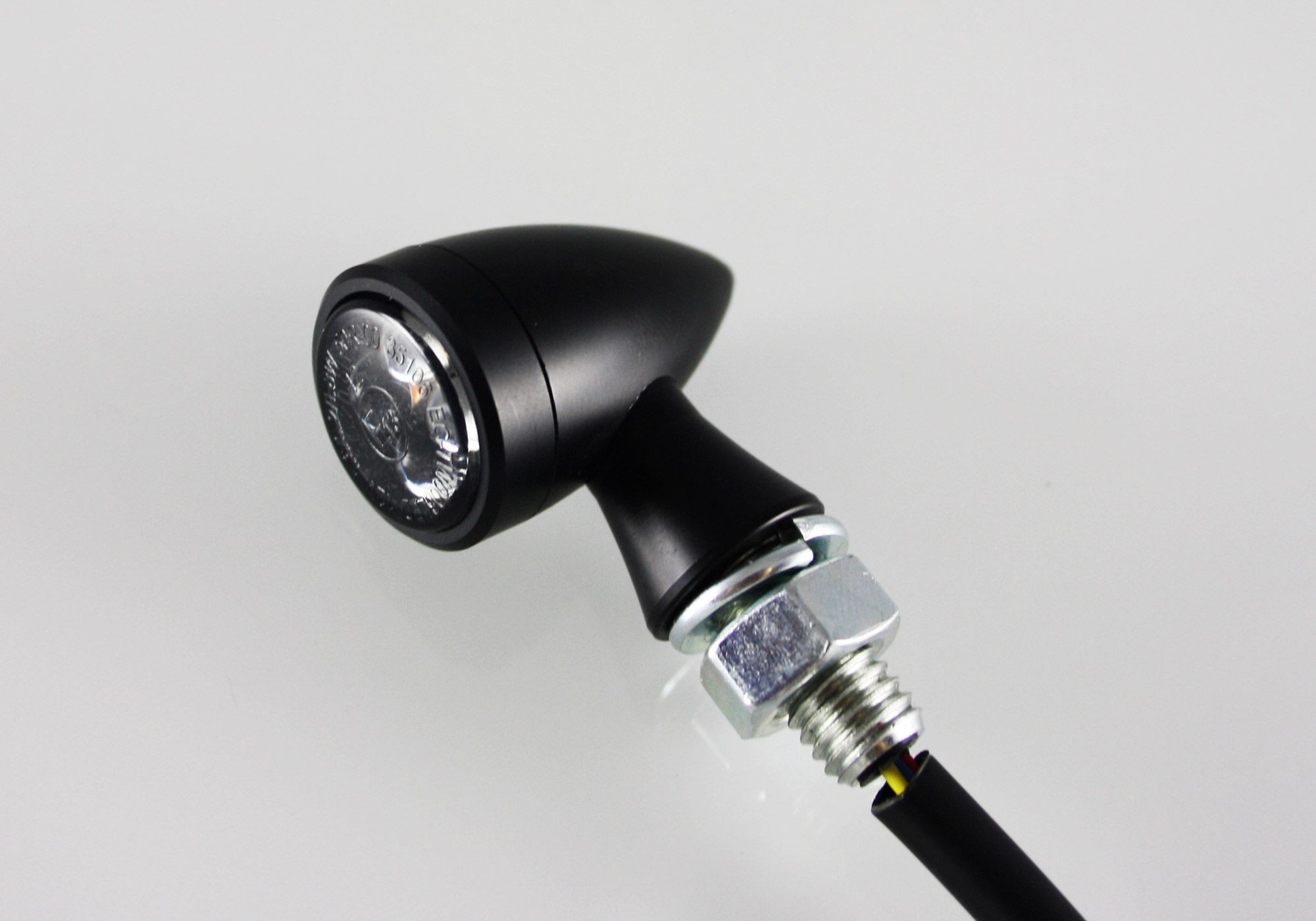 PROTECH Universal LED-Blinker RC-70 schwarz EG-BE passt für APRILIA Dorsoduro 12