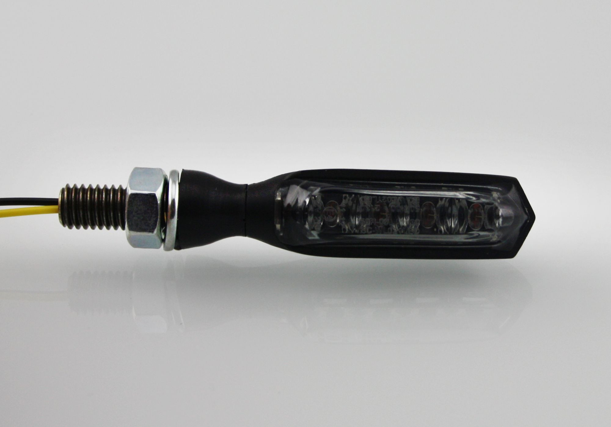 PROTECH Universal LED-Blinker RC-90 li/re schwarz EG-BE passt für APRILIA Dorsod