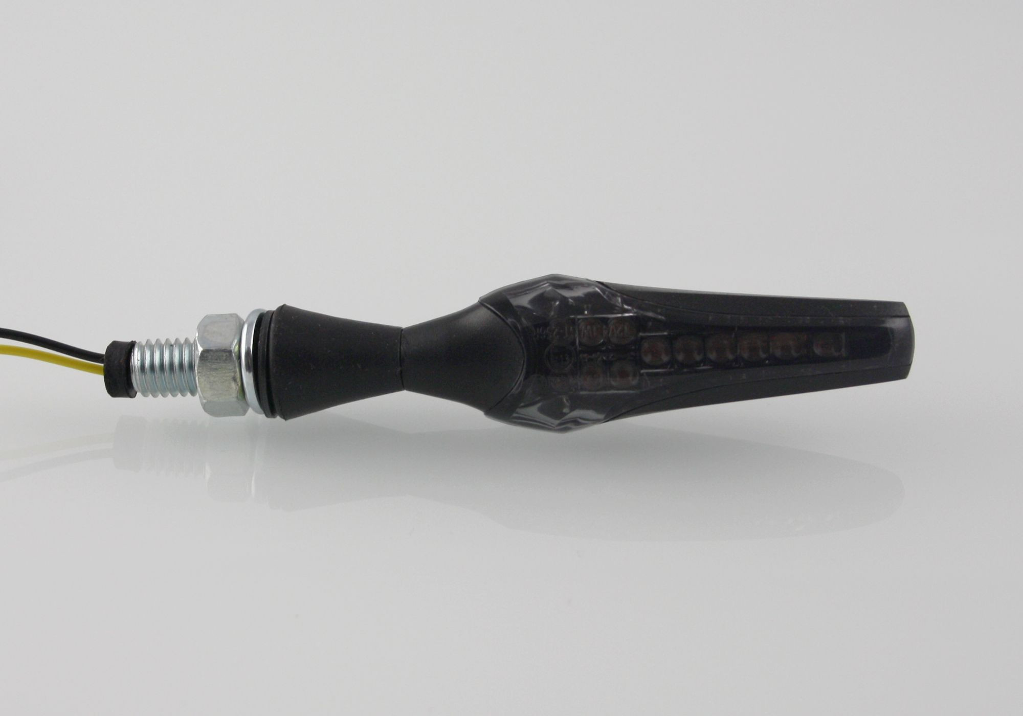 PROTECH Universal LED-Lauflicht-Blinker RC-120 li/re schwarz EG-BE passt für APR