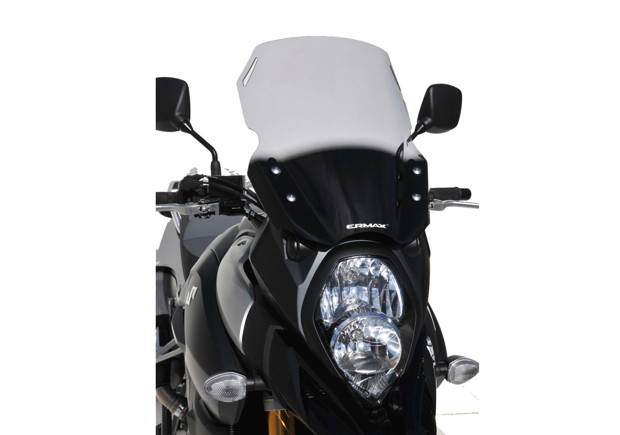 ERMAX Windschutzscheibe grau getönt ABE passt für SUZUKI V-Strom 1000(17-19)/V-S