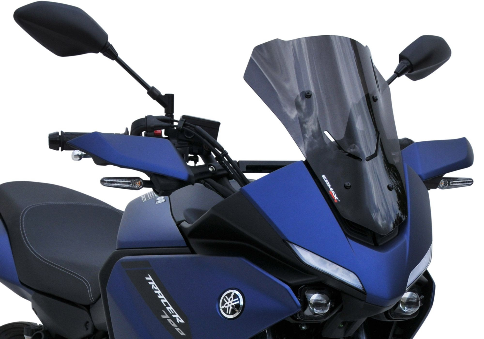 ERMAX Windschutzscheibe Sport schwarz getönt ABE passt für Yamaha Tracer 7/GT