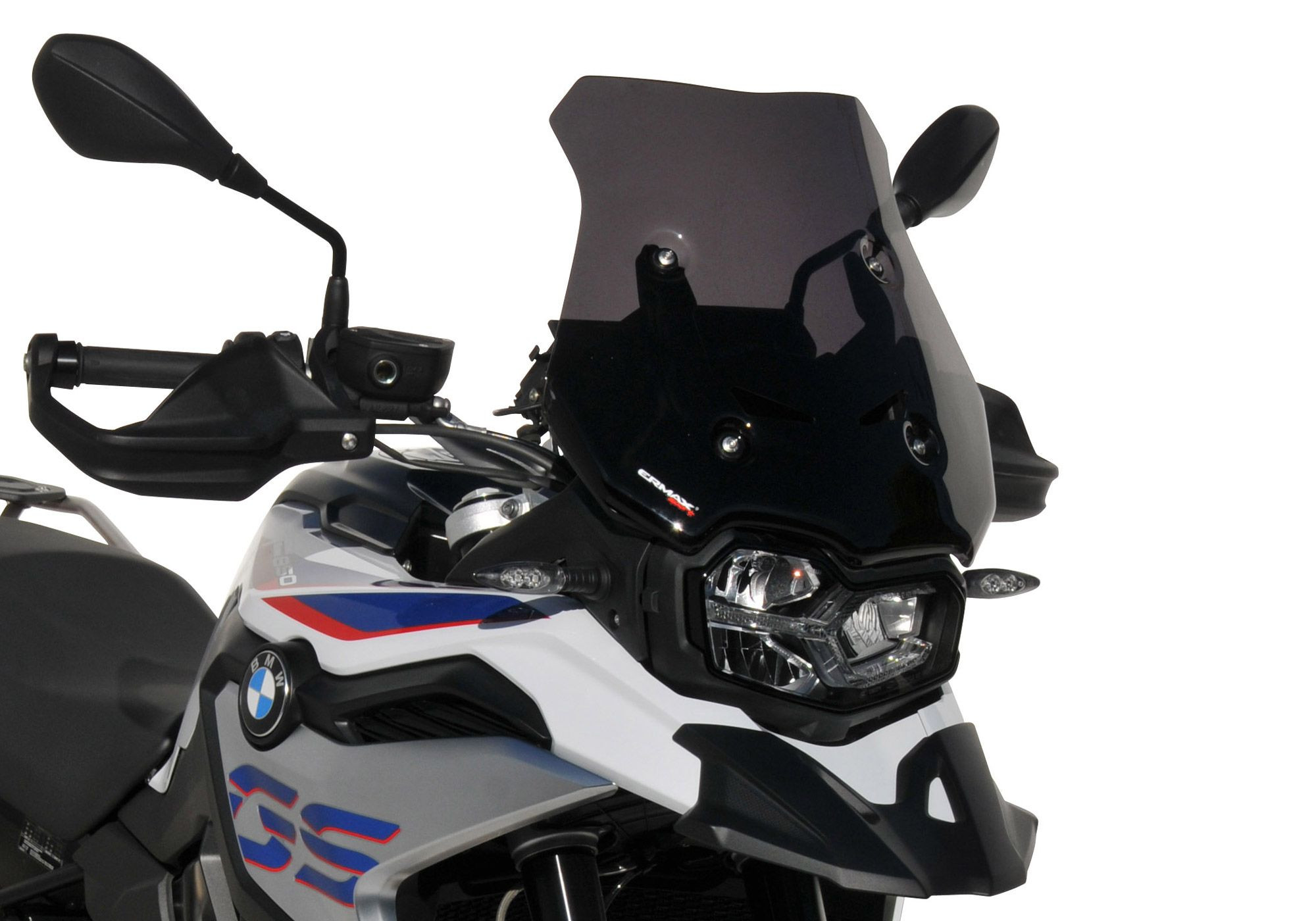 ERMAX Windschutzscheibe Sport grau getönt ABE passt für BMW F 850 GS / Adventure