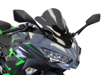 V*BODYSTYLE Racing Cockpitscheibe schwarz getönt ABE passt für KAWASAKI Ninja 40