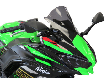 BODYSTYLE Racing Cockpitscheibe schwarz getönt ABE passt für KAWASAKI Ninja 650(