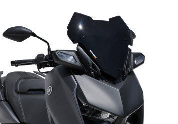 ERMAX Scooterscheibe Sport schwarz getönt ABE passt für YAMAHA X-Max 125(23-24)