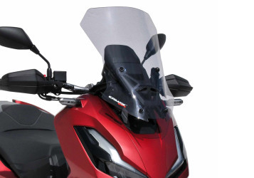 V*ERMAX Windschutzscheibe grau getönt (durchsichtig) ABE passt für HONDA ADV 350