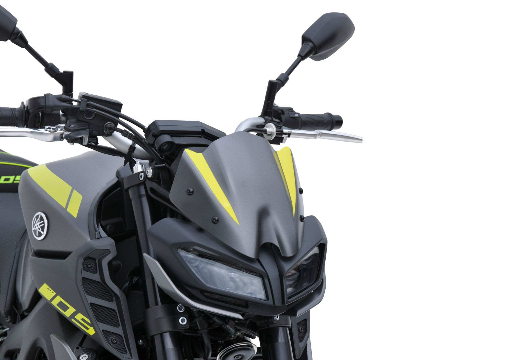 BODYSTYLE Sportsline Scheinwerferverkleidung unlackiert ABE passt für YAMAHA MT-