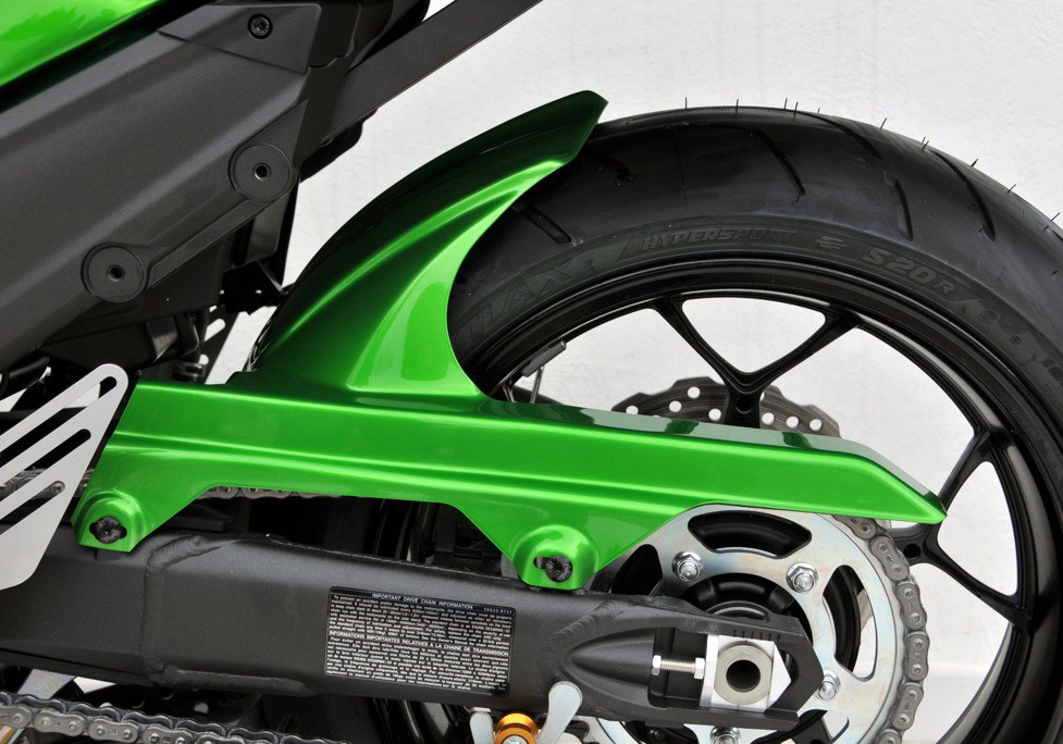 BODYSTYLE Sportsline Hinterradabdeckung unlackiert ABE passt für KAWASAKI ZZR140