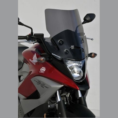 ERMAX Windschutzscheibe grau getönt ABE passt für HONDA VFR800X Crossrunner(11-1