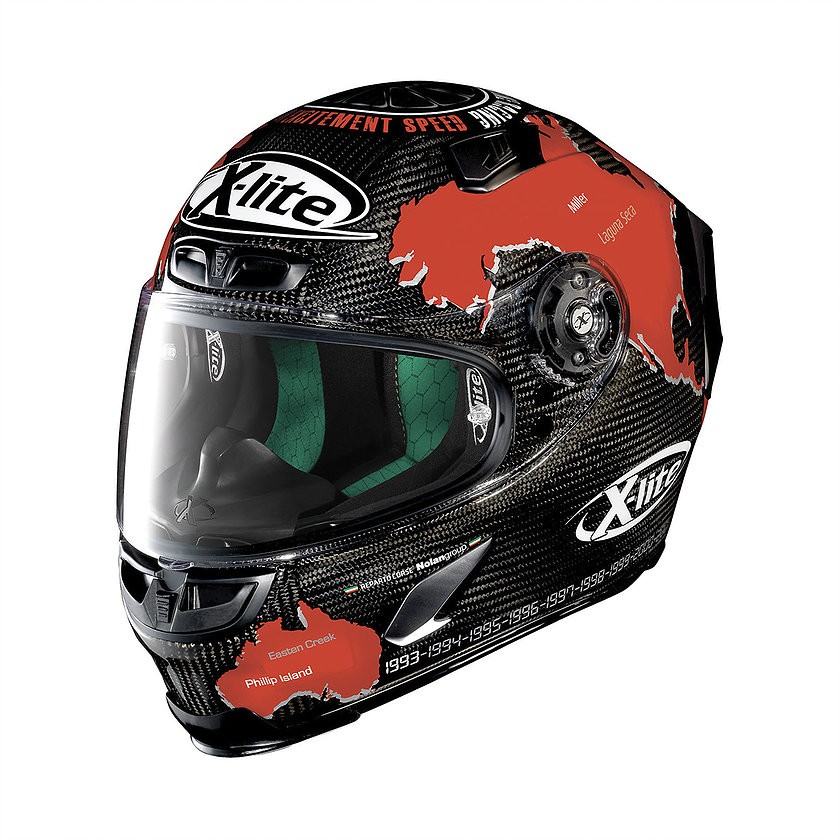 X-lite Integralhelm X-803 Ultra Carbon C.CHECA, carbon replica  19 Gr:S