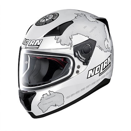 NOLAN Integralhelm N60-5 C.CHECA weiß matt 29 Gr:S