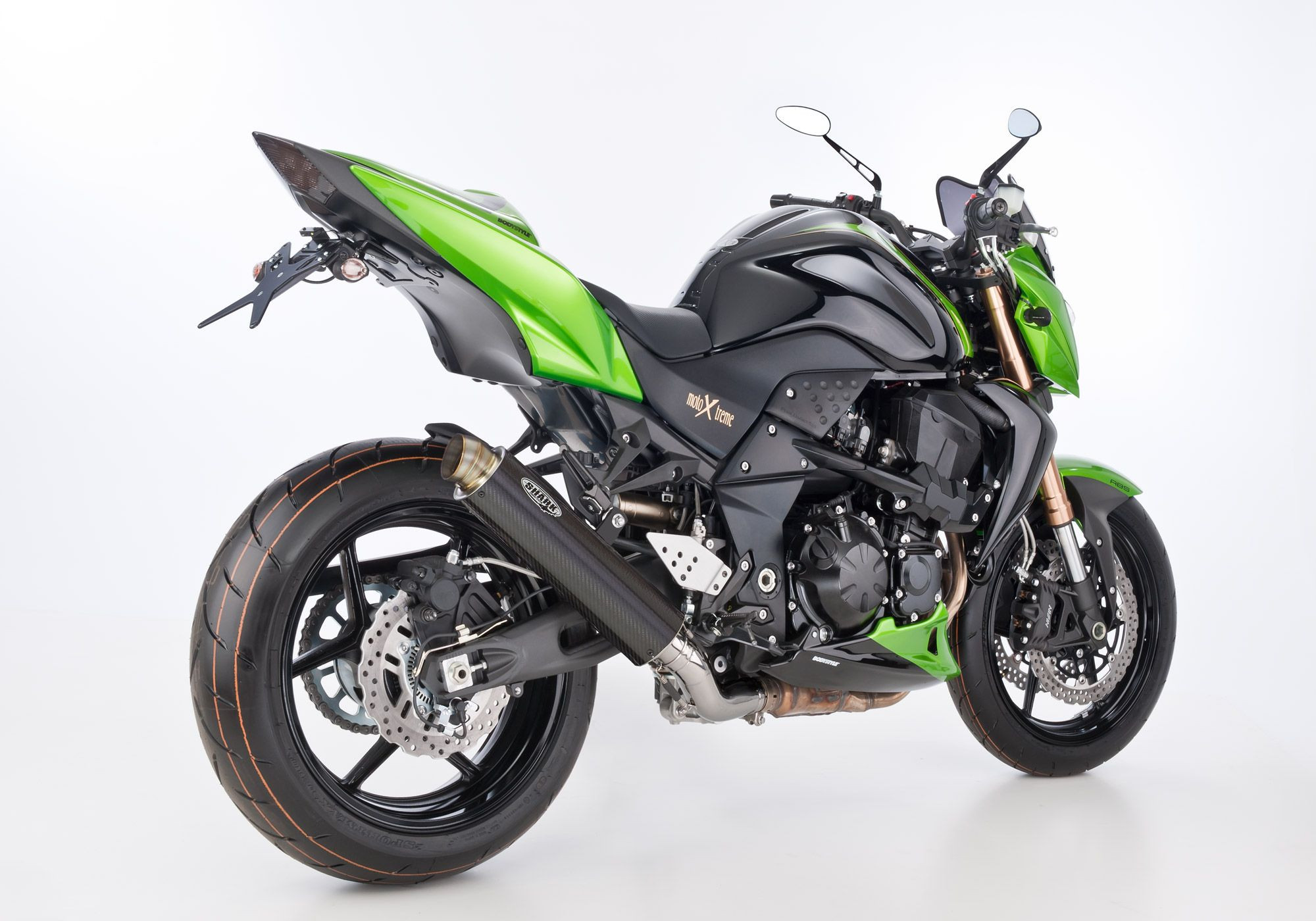 SHARK SRC 4 Auspuff Carbon EG-BE passt für KAWASAKI Z750R(11-12)/Z750R(11-12)