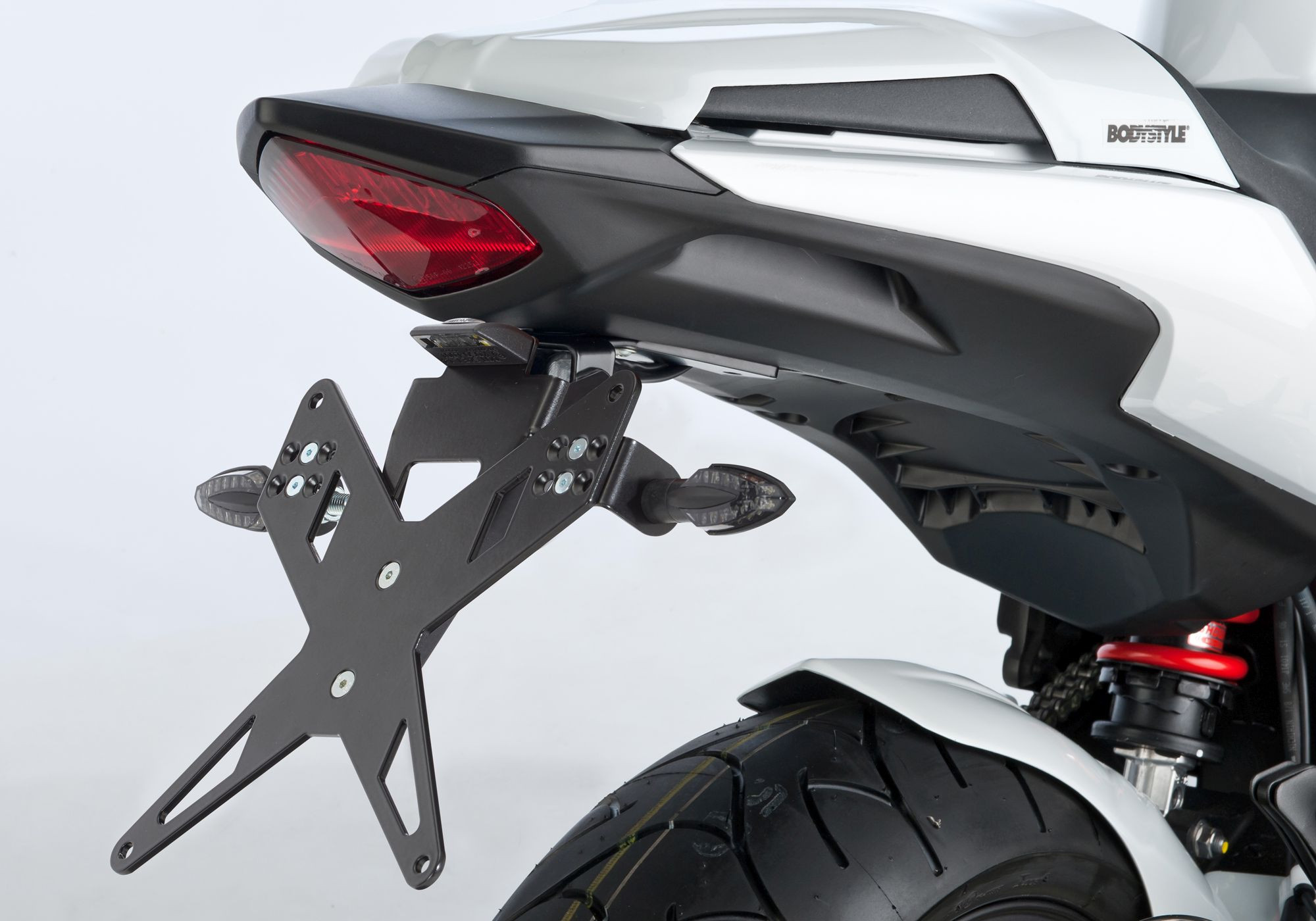 PROTECH X-SHAPE Kennzeichenhalter  passt für HONDA CB600 Hornet(11-13)/CBR600F(1