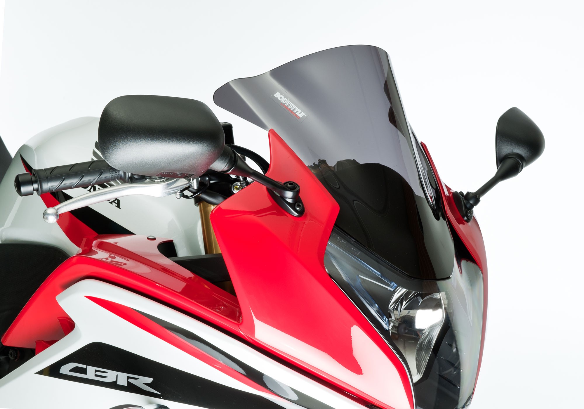 BODYSTYLE Racing Cockpitscheibe schwarz getönt ABE passt für Honda CBR600F