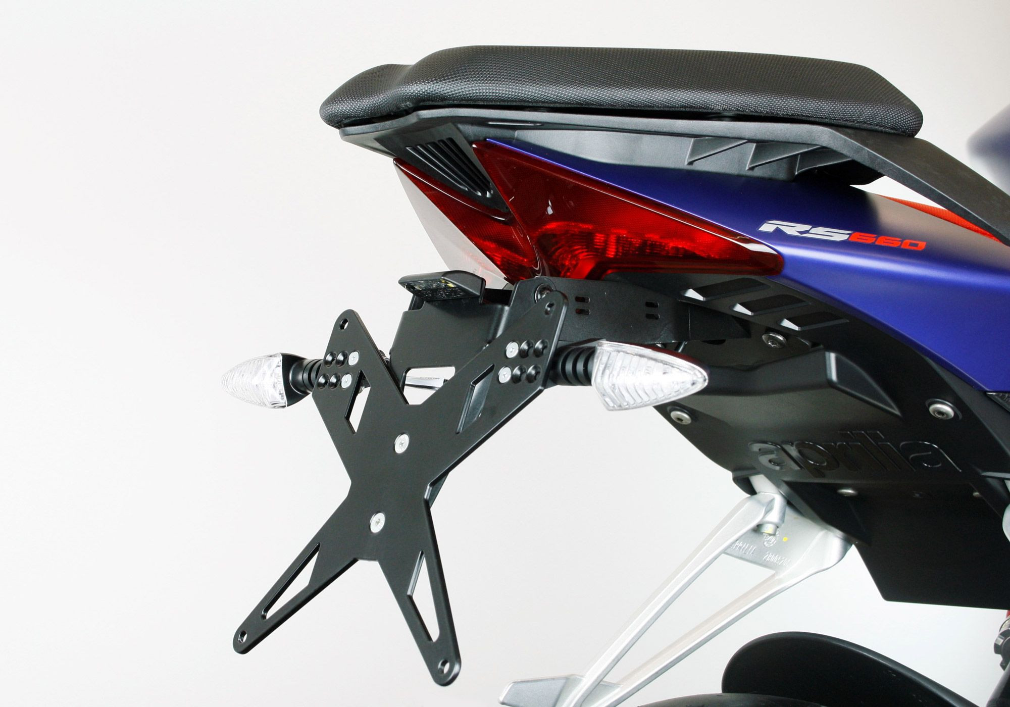 PROTECH X-SHAPE Kennzeichenhalter  passt für APRILIA RS 660(20-24)/Tuono 660/Fac